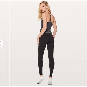 Lululemon athletica Black Wunder Under Low-Rise Athleisure Cozycore Tight